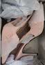 CHARLES&KEITH缎面蝴蝶结尖头高跟凉鞋女生日礼物送女友CK1-60361556 Light Pink浅粉色 37 实拍图