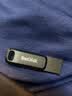 闪迪（SanDisk）128GB Type-C USB3.2 手机U盘DDC3黑色 读速高达400MB/s 自动备份 手机电脑两用  实拍图
