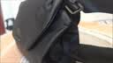 光影行星（GYXX）阿波罗2斜挎包男士通勤便携单肩背包大容量邮差电脑包 曜夜黑/加大 适合16寸电脑 实拍图