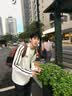 卡帕（Kappa）纯棉长袖t恤女秋新款宽松卫衣美式复古撞色球衣上衣男K0FY2TC01D 【复古撞色 | 潮酷球衣】韩国白 2XL 185 尺码偏大，建议拍小一码 实拍图