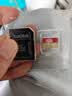 Sandisk闪迪256GB TF(MicroSD)内存卡4K极速金卡A2 V30 U3兼容大疆Pocket3/4P/Action 6运动相机/无人机存储卡 实拍图