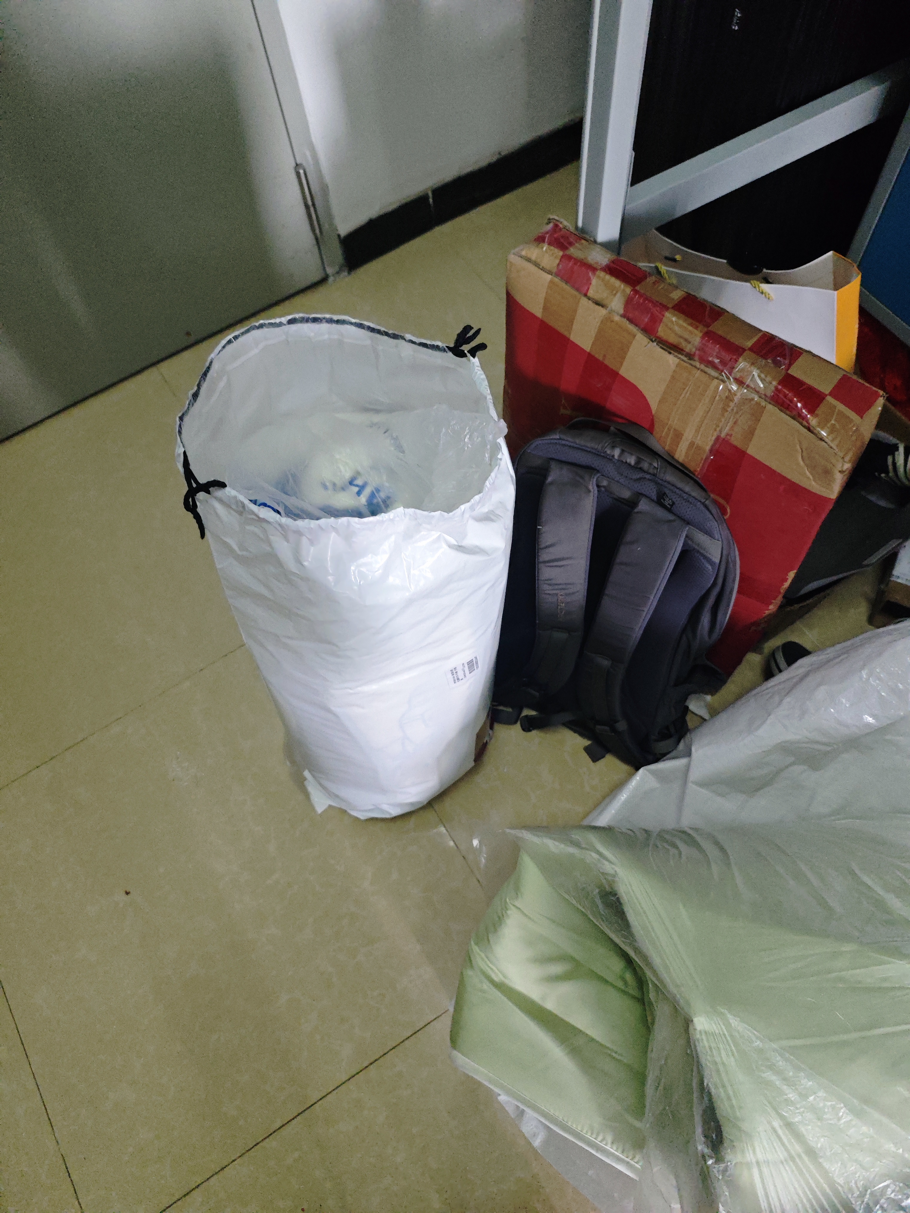 无印良品全棉被褥学生六件套（三件套+枕芯套+被芯+床褥）被子寝室上下铺 实拍图