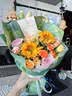 京东鲜花毛线针织花束向日葵永生花生日礼物女士送女友老师老婆新婚礼物 实拍图