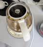 小熊（Bear）养生壶 煮茶壶 恒温水壶 智能保温烧水一体电热水壶花茶壶 316L不锈钢母婴用 1.5L YSH-J15H8 实拍图