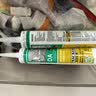 瓦克（WACKER）DA防霉玻璃胶厨卫专用密封胶防水美容胶中性马桶封边胶 透明1支 实拍图