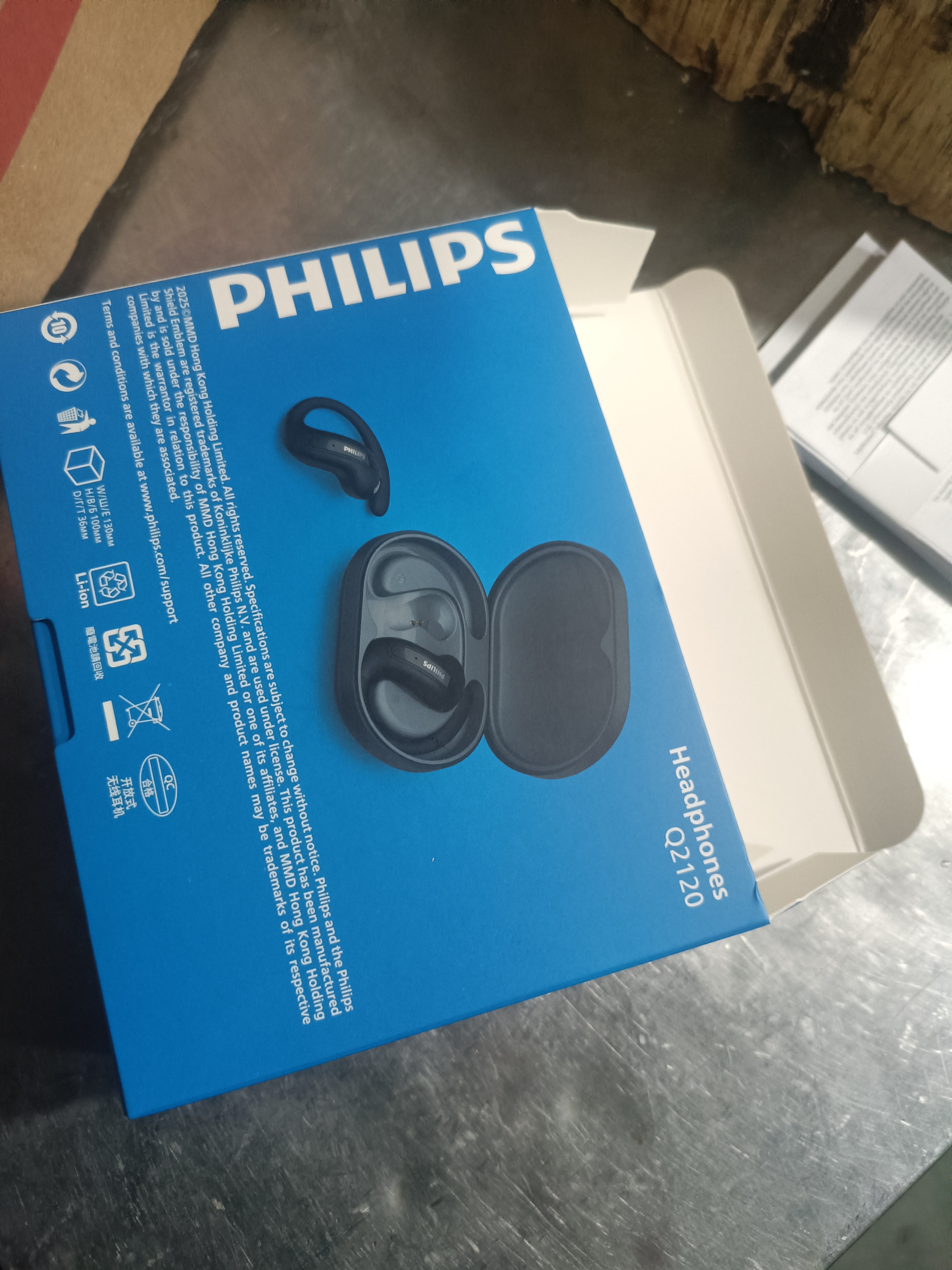 飞利浦（PHILIPS）【2026最新款丨热销100万】蓝牙耳机挂耳开放式骨传导概念无线耳机运动音乐通话降噪适用苹果华为 实拍图