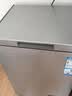 海尔（Haier）大海鲸系列100L迷你冰箱冰柜小型家用小冰柜冷柜冷冻冷藏一级能效减霜大容量PCM内胆100GHPSKD 实拍图
