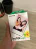富士（FUJIFILM）正品迷你三寸相纸mini13/SE/41/99/liplay+/evo/cinema/link 3/7+/12/90用拍立得相机打印机相片纸 白边(20张)+相册+边框贴*4盒 实拍图