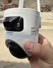 海康威视（HIKVISION）臻全彩2.0双摄 4g监控摄像头 室外终身免流量360度无死角带夜视全景高清监控器农村户外防水q4 实拍图