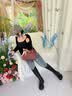 CHARFMX&KIEZH轻奢CK包包女款手提铂金包女士婚包新娘妈妈包单肩情人节生日礼物 黑色【礼盒包装送女友老婆】 实拍图