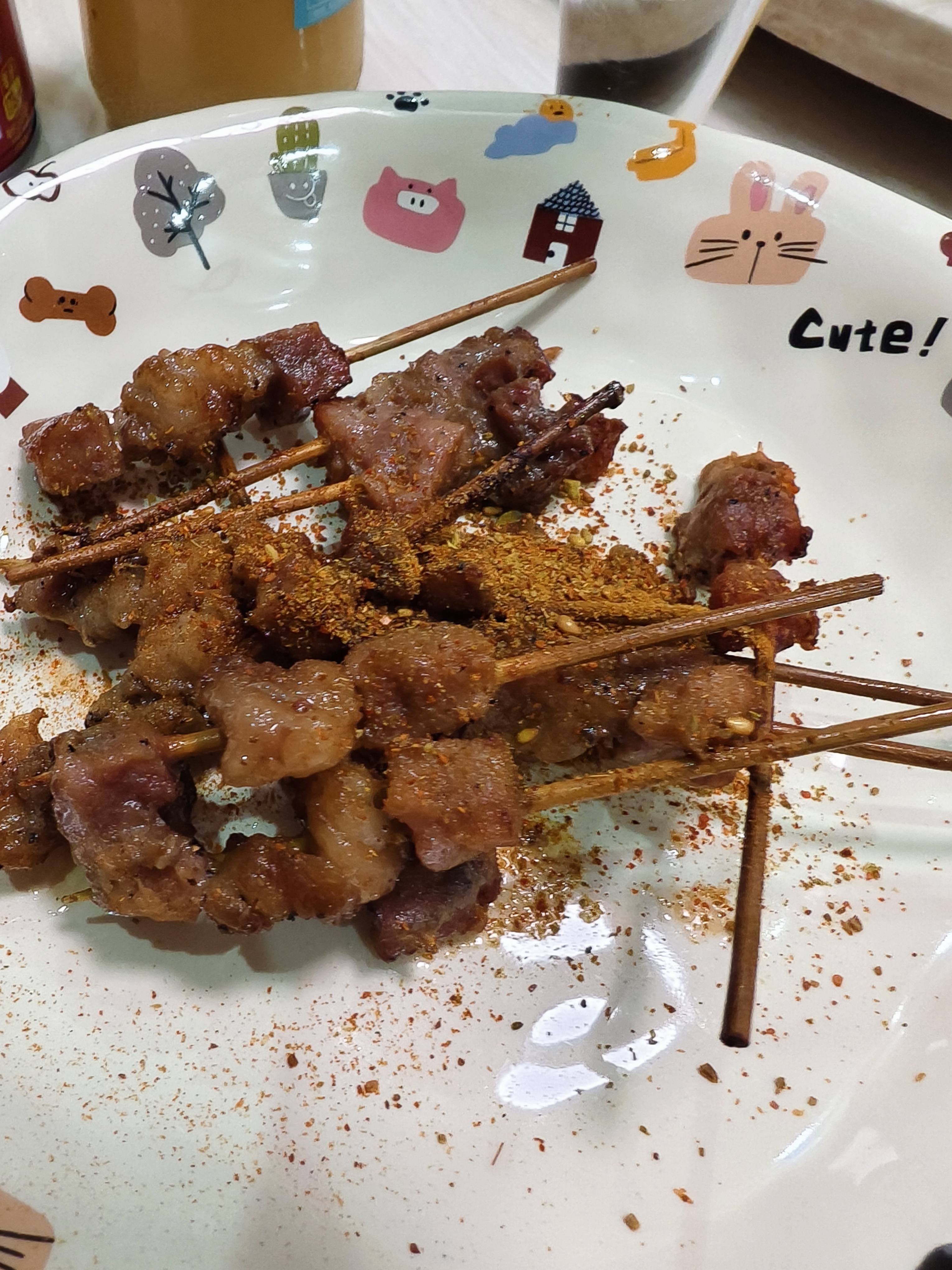 大希地安格斯牛肉串480g 腌制冷冻半成品（约40串）烧烤食材 实拍图