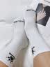 卡尔美（KELME）袜子运动袜（3双）男女秋冬保暖长袜篮球吸汗跑步抗菌休闲生活袜 实拍图