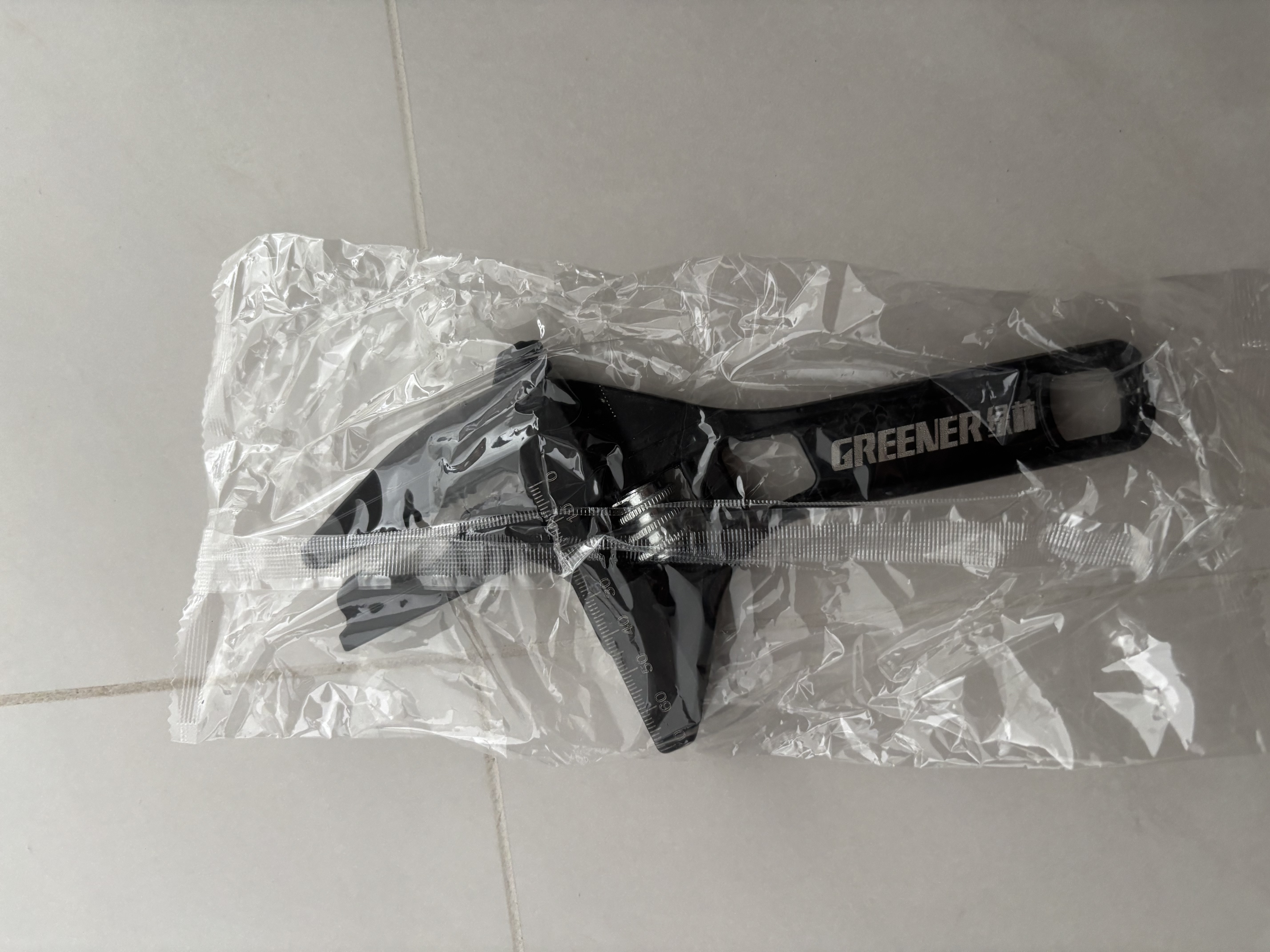 绿林（GREENER）扳手卫浴扳手活动扳手活口大开口下水管钳扳手短柄万能板手 实拍图