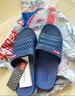 回力拖鞋男女款防滑凉拖居家浴室户外穿沙滩厚底耐磨HL3523-1兰色43码 实拍图