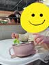 albo儿童勺子宝宝学吃饭餐具不锈钢叉勺套装婴儿硅胶短柄训练辅食勺 实拍图