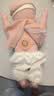 安娜公主儿童仿真婴儿软胶娃娃玩具女孩婴儿陪睡眠可洗澡换装会说话洋娃娃 实拍图