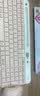 罗技（Logitech）时尚系列 K580 无线蓝牙键盘 办公键盘 便携超薄 笔记本键盘 平板键盘 芍药白 101键 实拍图