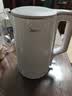 美的（Midea）烧水壶电热水壶304食品级不锈钢无缝内胆双层防烫1.7L大容量1800W智能断电SHJ1721 实拍图
