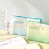 文谷（Wengu）文件袋开学必备风琴包8格A4多层试卷收纳袋资料夹科目分类袋小初高中学生文具学习用品大容量蓝色 实拍图