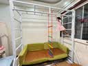 赛博奥攀爬架儿童云梯室内外体能训练引体向上锻炼幼儿园家庭平梯可移动 黄色2米长 赠送彩虹梯【0异味，零甲醛】 实拍图