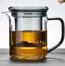 美斯尼 泡茶杯玻璃茶杯带嘴泡茶壶茶水分离杯花茶杯功夫茶具 实拍图