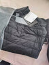 ALPINT MOUNTAIN轻薄立领羽绒服男款保暖轻量外套冬季登山防风御寒灰鸭绒 【城际系列】男士黑色 L 实拍图