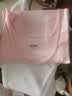 宜而爽【3件装】女士100%全棉背心女罗纹打底衫紧身无袖T恤短袖上衣 实拍图