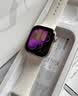 Apple/苹果 Watch S11 智能手表GPS款42毫米玫瑰金色铝金属表壳淡桃粉色运动型表带S/M MEUN4CH/B 实拍图