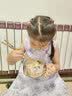 licheers儿童不锈钢碗3-6-12岁宝宝辅食碗食品级316不锈钢吃饭碗双层防烫 实拍图