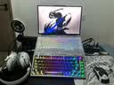 ROG夜魔Extreme SE 机械键盘 75%配列 游戏电竞键盘 无线8K 全彩OLED触摸屏 无线三模连接 NX冰暴灰轴 实拍图