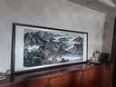 墨绰宝地福居山水画靠山图客厅装饰画办公室挂画沙发背景墙画茶室壁画 宝地福居A1 195*85cm(实木边框+宣纸锦绫装裱+有机玻璃) 实拍图