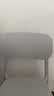 全品屋餐椅凳子塑料椅子奶白色办公椅靠背休闲椅书桌椅学习椅化妆椅 实拍图