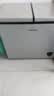 HIC冰柜家用小型大容量冷柜卧式 冷藏冷冻转换柜 卧式保鲜柜节能 母乳柜 双温丨冷冻和保鲜丨一级能效丨 186L 实拍图