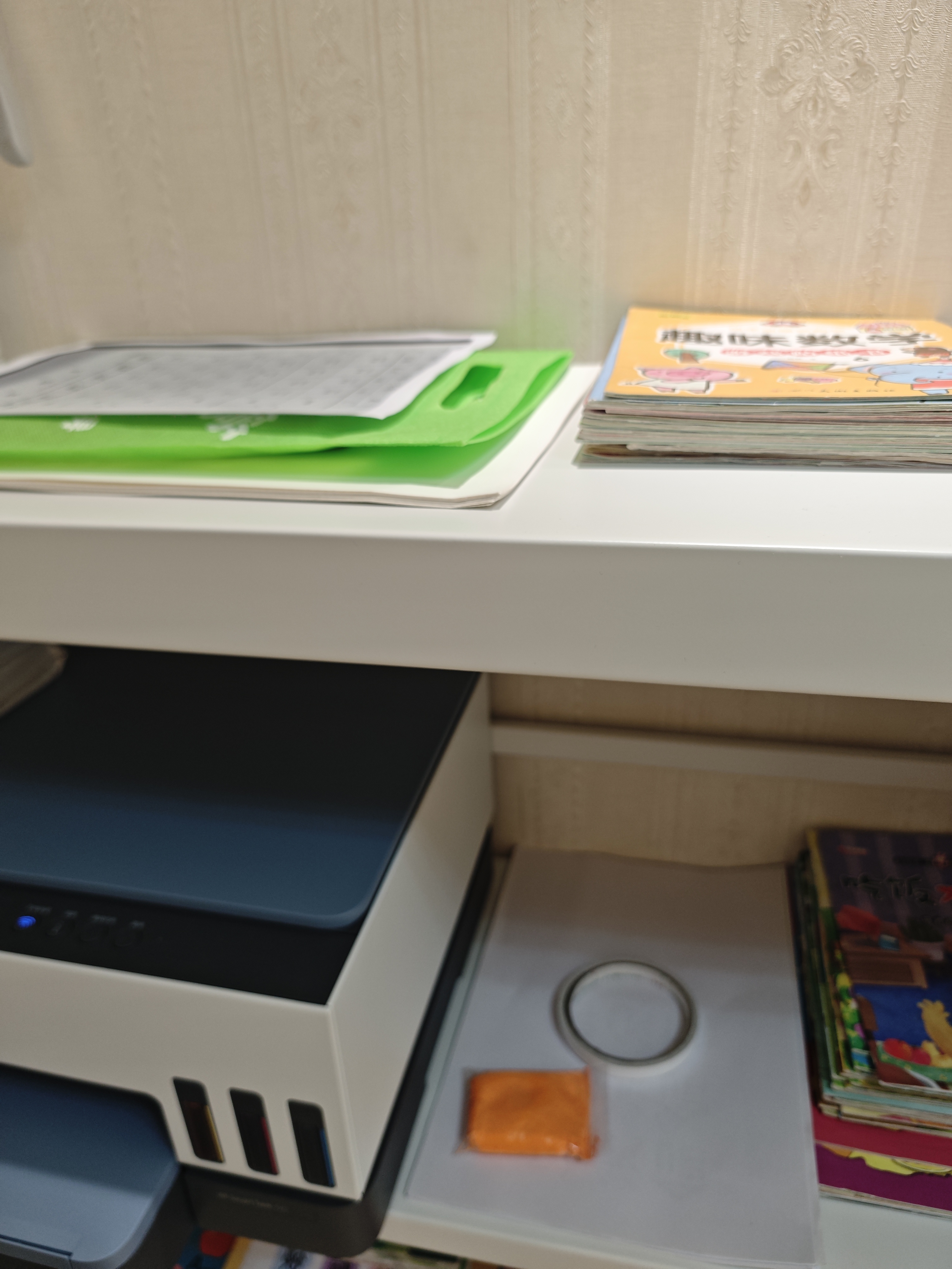 阿格贝贝钢制书架矮书柜图书馆书架落地一体靠墙客厅家用多层组合收纳置物 白色1.2m高主架三层1M宽旗舰版 实拍图