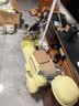 HIMEILI儿童电动摩托车可坐双人遥控三轮车1-6岁男女孩宝宝可驾驶玩具车 黄色双驱+12V升级电+软座+遥控 实拍图