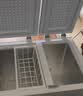 奥克斯双温冰柜家用小型双箱冷柜 冷藏冷冻两用柜双门商用大容量卧式冷柜节能省电 【节能低噪】可囤260斤肉丨 129L 【双温分储】 实拍图