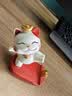 侑家良品招财猫桌面摆件手机支架 实用小礼物 办公室送礼抽奖小摆件 实拍图