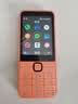 诺基亚（NOKIA）220 4G 移动联通电信全网通 2.8英寸双卡双待 直板按键手机 老人老年手机 学生手机 橘色 实拍图