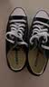 匡威（Converse）All Star夏季经典帆布男女低帮休闲运动鞋黑色101001 101001/黑色 38 实拍图