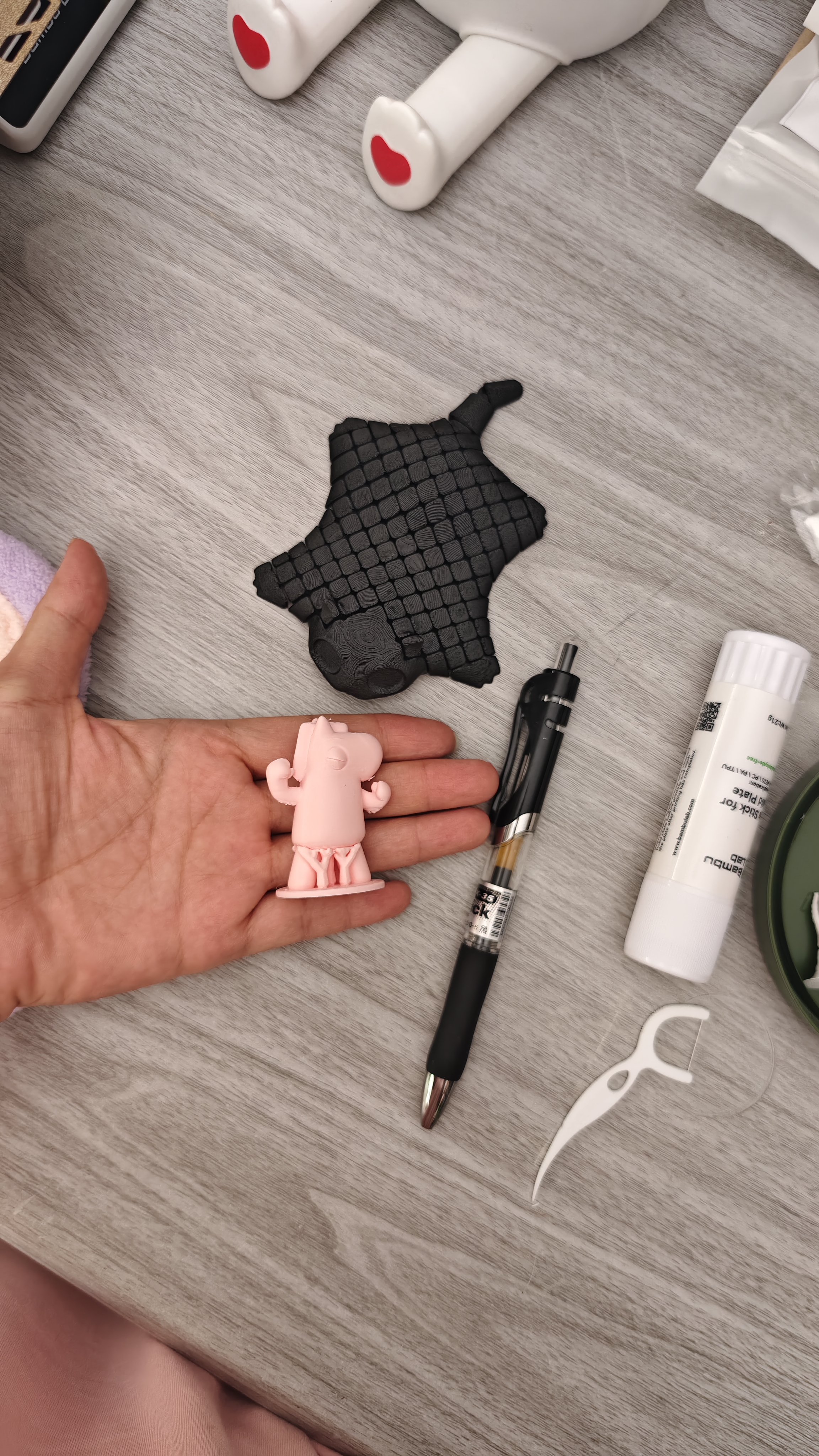 拓竹PLA 基础色耗材试用包组合包 多色组合 净重3kg 3D打印耗材 RFID智能参数识别 PLA 基础色耗材试用包（12色） 实拍图