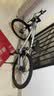 京东京造 XC350山地自行车铝合金禧玛诺21速油压碟刹成年人学生17寸时空银 实拍图