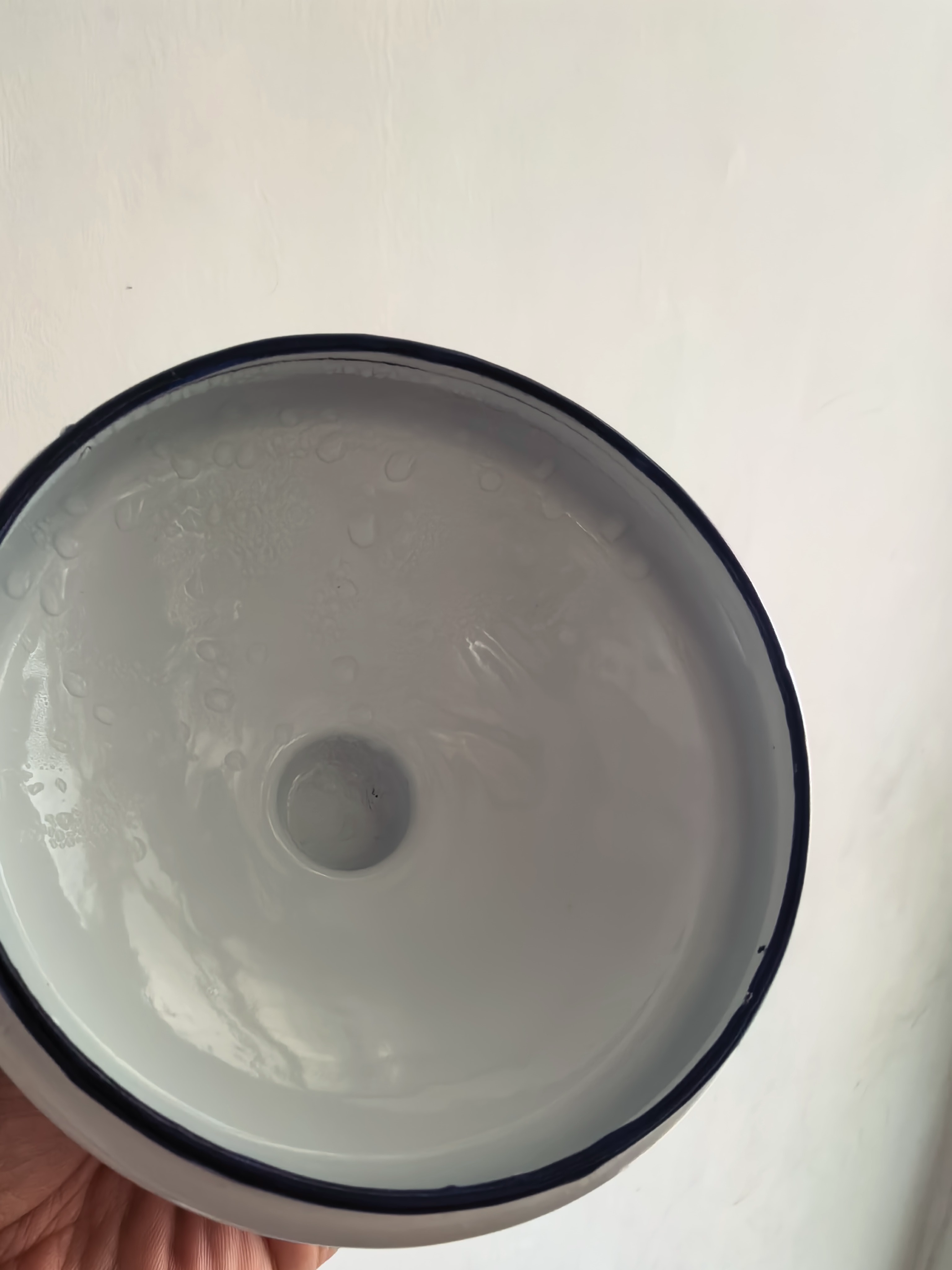 拜杰（BJ）搪瓷杯铁杯子搪瓷缸儿童水杯复古老式带盖铁茶缸子大容量1200ml 实拍图
