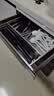 美的（Midea）【新国标新品】消毒柜嵌入式家用 厨房餐具碗柜碗筷茶杯茶具 紫外线 110L三层大容量 110HQ Max 实拍图
