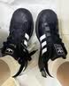 阿迪达斯（adidas）三叶草男女儿童经典贝壳头板鞋 LA1391黑色【JH9977升级款】 实拍图