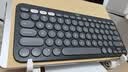 罗技（Logitech）时尚系列K390无线蓝牙键盘 超薄便携 K380升级版 黑色 79键 实拍图