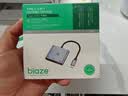 毕亚兹 Type-C转hdmi/USB3.0/PD扩展坞苹果电脑转换器macbook 转接头手机接投影仪显示器拓展坞USB-C分线 实拍图