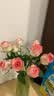 云南基地直发玫瑰鲜花全国速递配女友生日礼物家用水养插京东快递 艾莎玫瑰(16支+4支防损耗)+送保鲜剂 实拍图