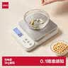 得力（deli）电子秤厨房家用烘焙克秤小型高精度克数称重食物秤 TE912 实拍图