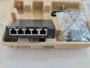 普联（TP-LINK）5口全千兆钢壳交换机 企业级交换器 4口监控网络网线分线器  金属机身 TL-SG1005D 实拍图
