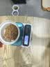 licheers猫碗陶瓷猫粮双碗斜口不黑下巴宠物幼猫咪吃饭食盆喝水喂食一体 实拍图